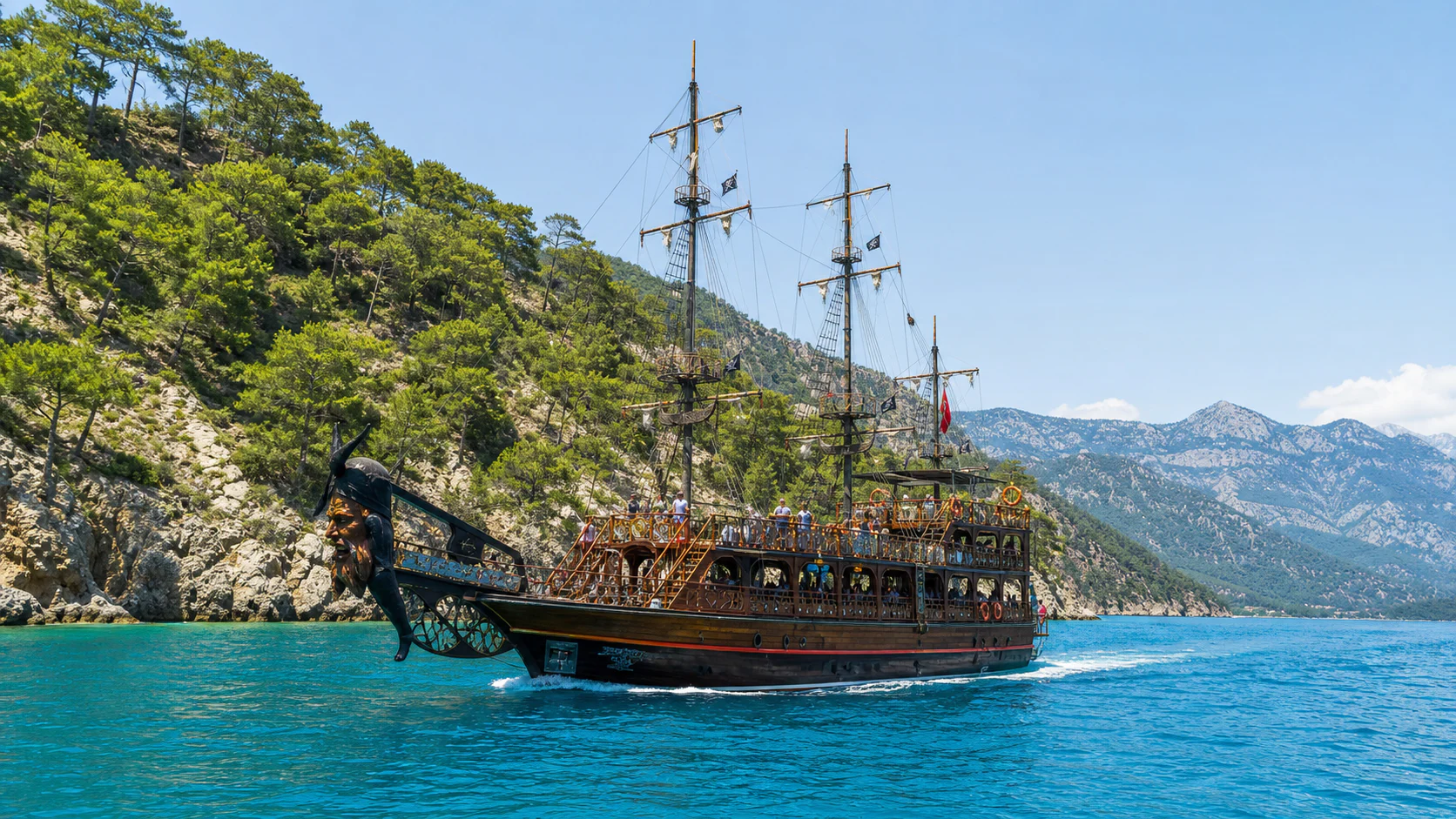 Kemer Korsan Tekne Turu görseli